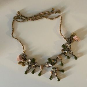 JCREW Rope and Jewel Necklace